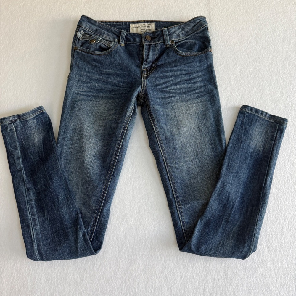 Jimmy Taverniti Vintage Skinny Jeans Air Womens Anti-Exposure 27 Blue 55-J-498-5